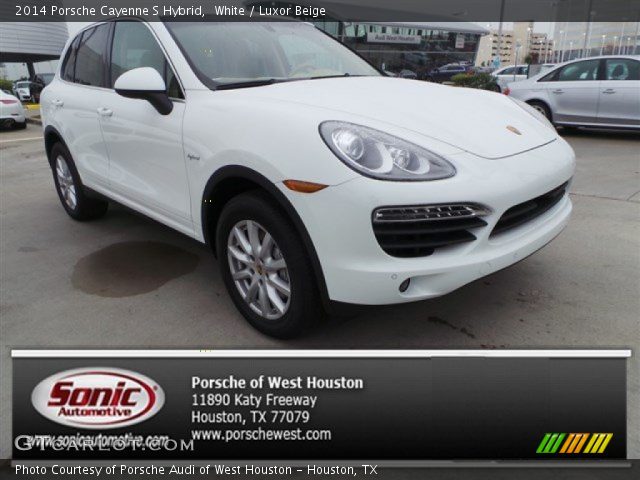 2014 Porsche Cayenne S Hybrid in White