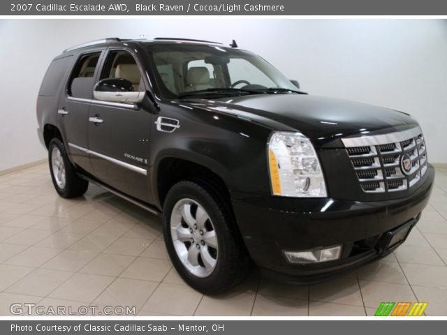 2007 Cadillac Escalade AWD in Black Raven