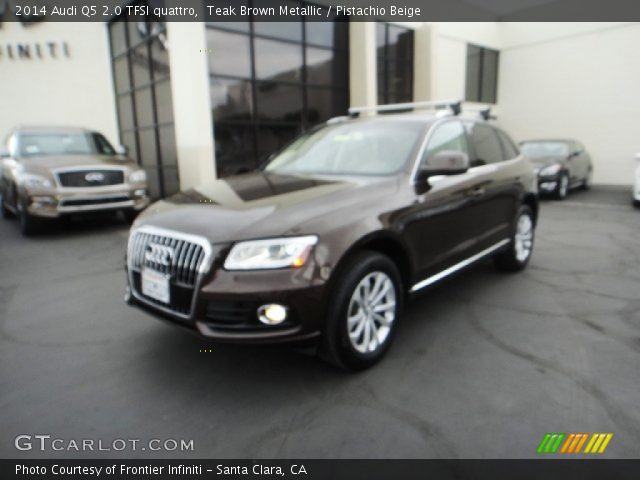 2014 Audi Q5 2.0 TFSI quattro in Teak Brown Metallic