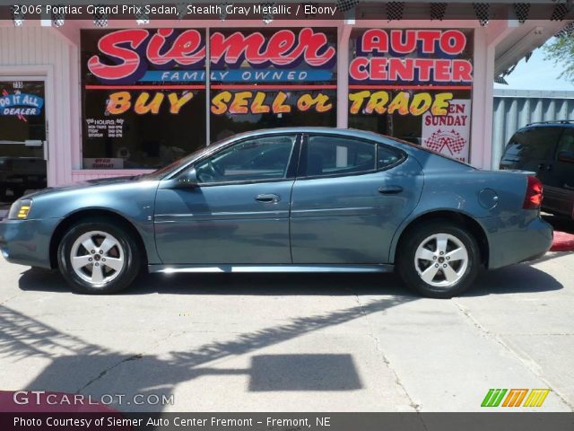 2006 Pontiac Grand Prix Sedan in Stealth Gray Metallic