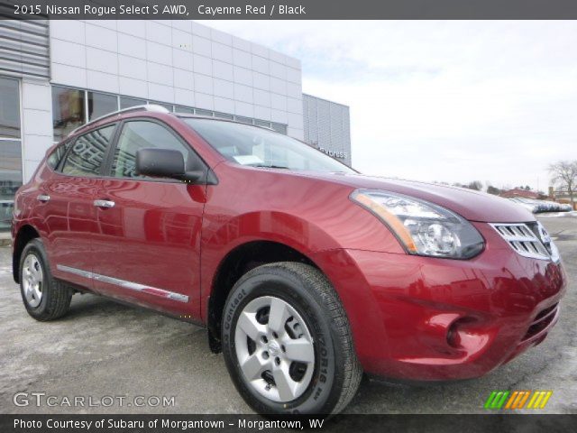 2015 Nissan Rogue Select S AWD in Cayenne Red