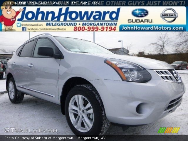 2015 Nissan Rogue Select S AWD in Brilliant Silver