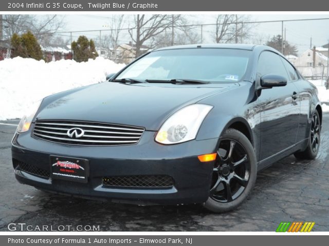 2004 Infiniti G 35 Coupe in Twilight Blue