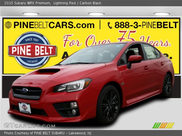 2015 Subaru WRX Premium in Lightning Red