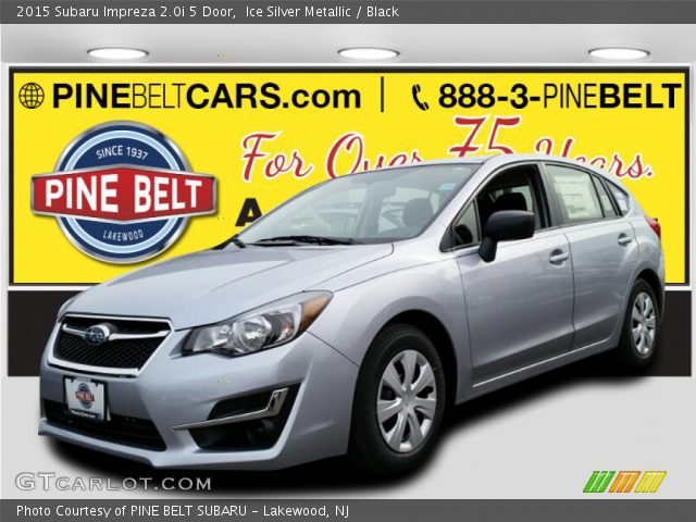 2015 Subaru Impreza 2.0i 5 Door in Ice Silver Metallic