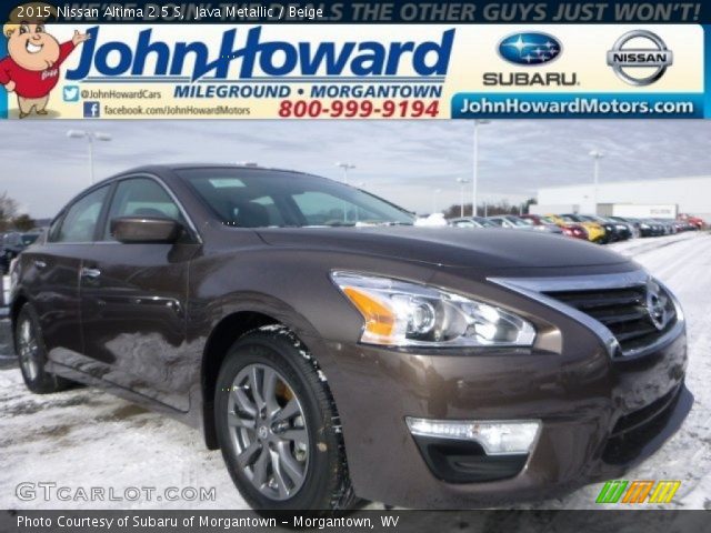 2015 Nissan Altima 2.5 S in Java Metallic