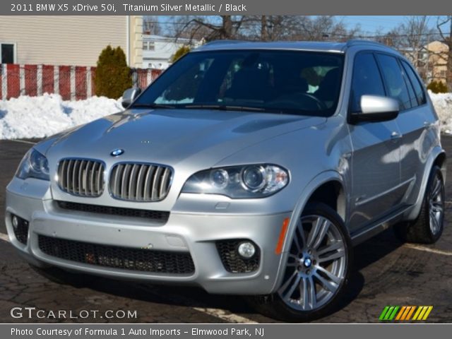 2011 BMW X5 xDrive 50i in Titanium Silver Metallic
