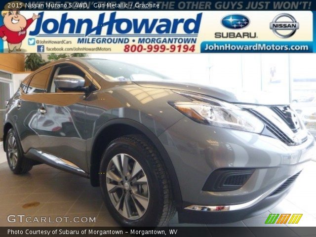 2015 Nissan Murano S AWD in Gun Metallic
