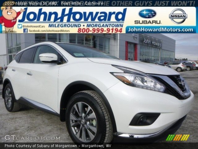 2015 Nissan Murano SV AWD in Pearl White