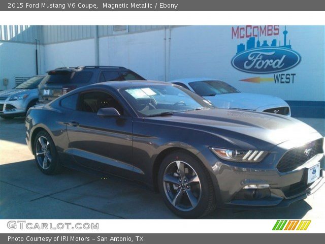2015 Ford Mustang V6 Coupe in Magnetic Metallic