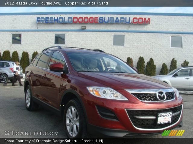 2012 Mazda CX-9 Touring AWD in Copper Red Mica