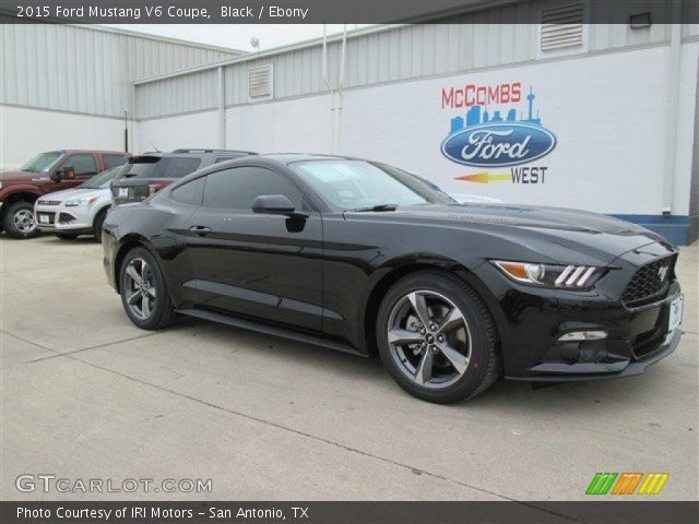 2015 Ford Mustang V6 Coupe in Black