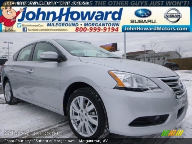 2014 Nissan Sentra SL in Brilliant Silver