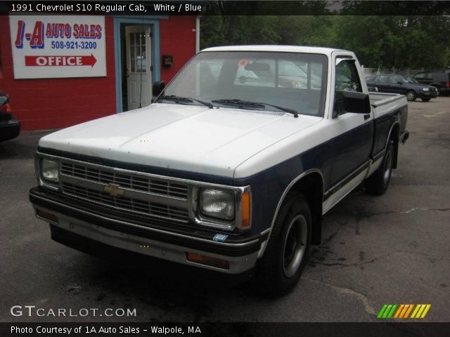 1991 Chevrolet S10 Regular Cab in White