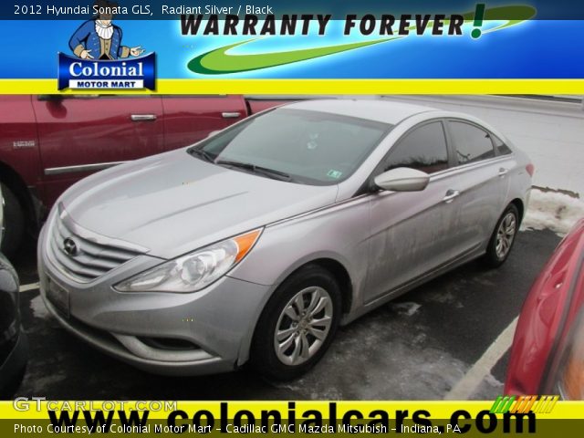 2012 Hyundai Sonata GLS in Radiant Silver