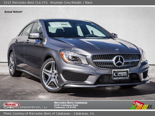 2015 Mercedes-Benz CLA 250 in Mountain Grey Metallic