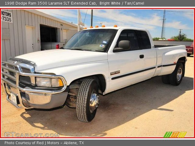 1998 Dodge Ram 3500 Laramie SLT Extended Cab in Bright White