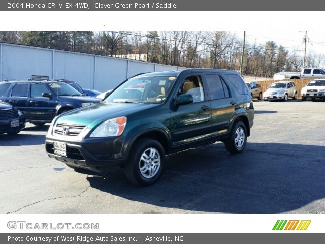 2004 Honda CR-V EX 4WD in Clover Green Pearl