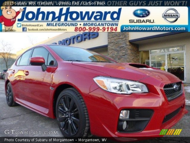 2015 Subaru WRX Premium in Lightning Red