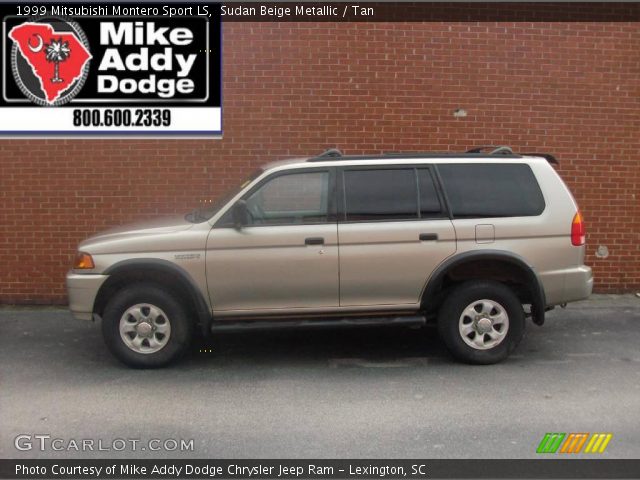 1999 Mitsubishi Montero Sport LS in Sudan Beige Metallic
