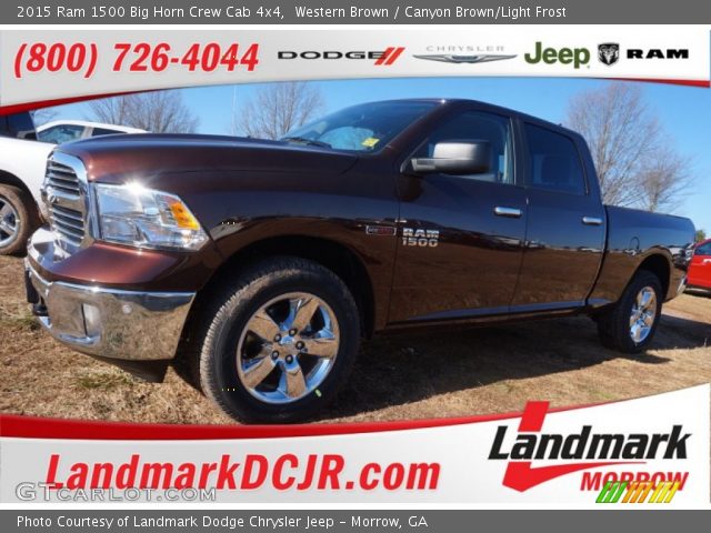 2015 Ram 1500 Big Horn Crew Cab 4x4 in Western Brown