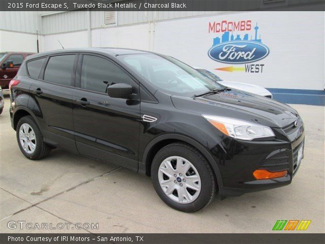 2015 Ford Escape S in Tuxedo Black Metallic