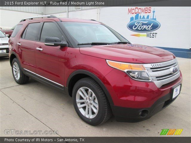 2015 Ford Explorer XLT in Ruby Red