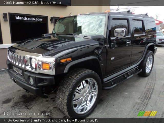 2003 Hummer H2 SUV in Black