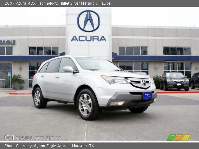 2007 Acura MDX Technology in Billet Silver Metallic