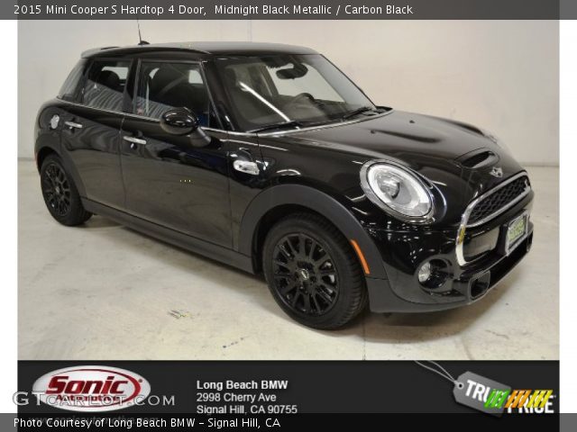 2015 Mini Cooper S Hardtop 4 Door in Midnight Black Metallic