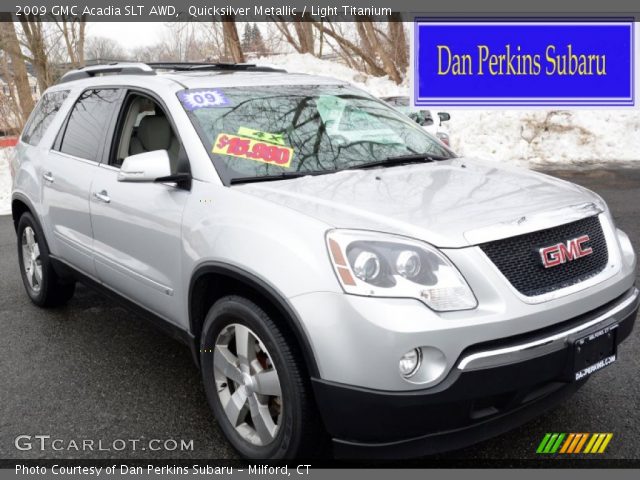 2009 GMC Acadia SLT AWD in Quicksilver Metallic