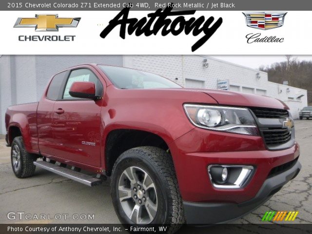 2015 Chevrolet Colorado Z71 Extended Cab 4WD in Red Rock Metallic