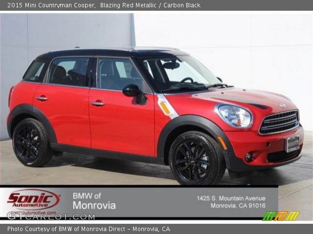 2015 Mini Countryman Cooper in Blazing Red Metallic