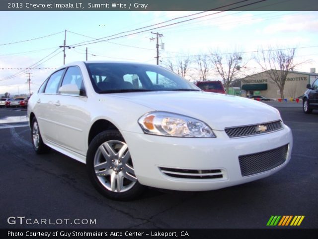 2013 Chevrolet Impala LT in Summit White