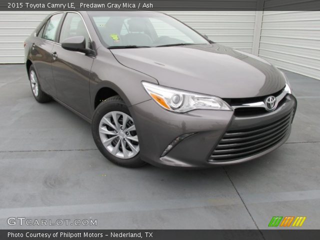 2015 Toyota Camry LE in Predawn Gray Mica