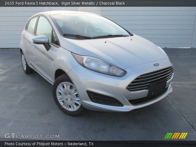 2015 Ford Fiesta S Hatchback in Ingot Silver Metallic