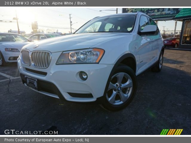 2012 BMW X3 xDrive 28i in Alpine White
