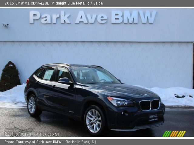 2015 BMW X1 xDrive28i in Midnight Blue Metallic