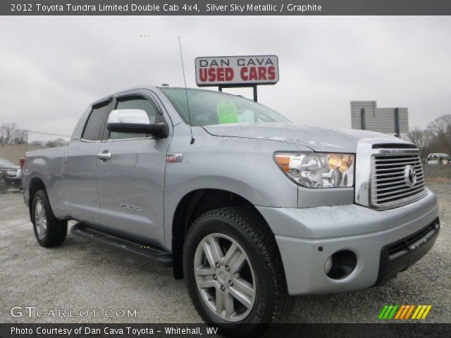 2012 Toyota Tundra Limited Double Cab 4x4 in Silver Sky Metallic