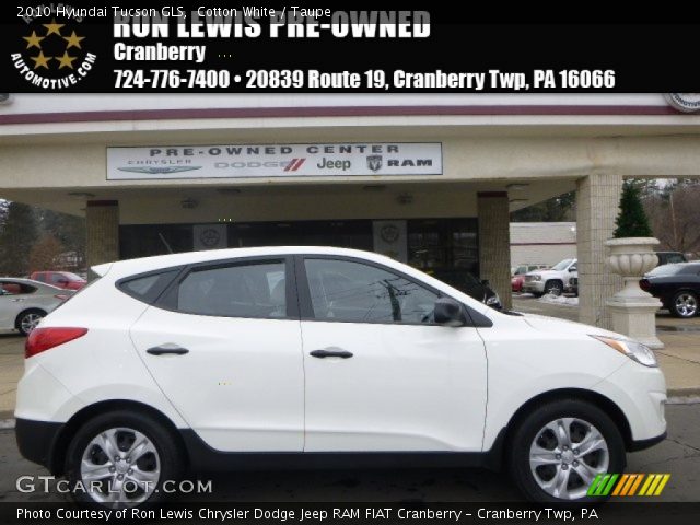 2010 Hyundai Tucson GLS in Cotton White