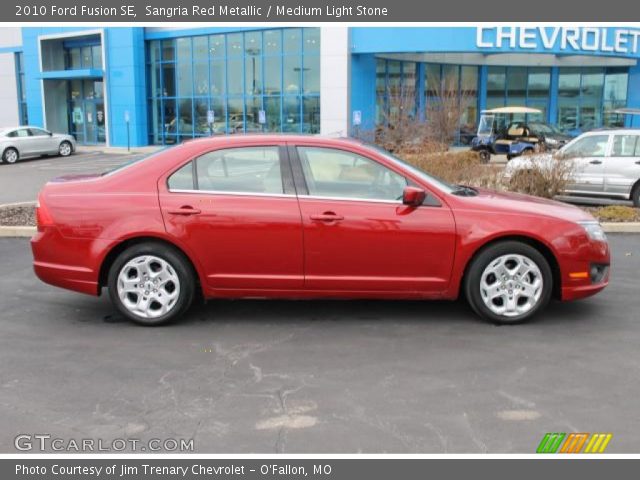 2010 Ford Fusion SE in Sangria Red Metallic