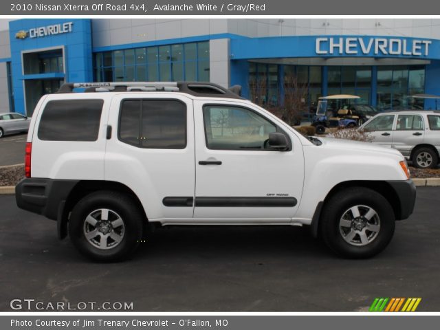 2010 Nissan Xterra Off Road 4x4 in Avalanche White