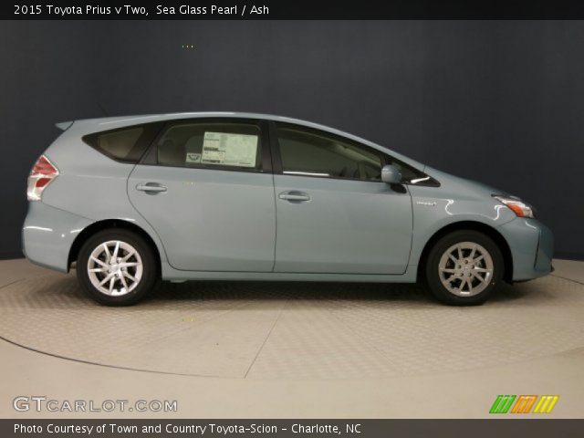 2015 Toyota Prius v Two in Sea Glass Pearl