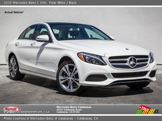 2015 Mercedes-Benz C 300 in Polar White