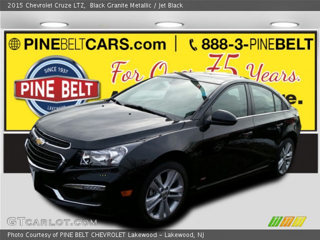 2015 Chevrolet Cruze LTZ in Black Granite Metallic