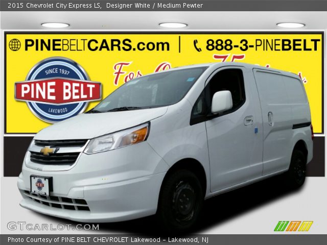 2015 Chevrolet City Express LS in Designer White