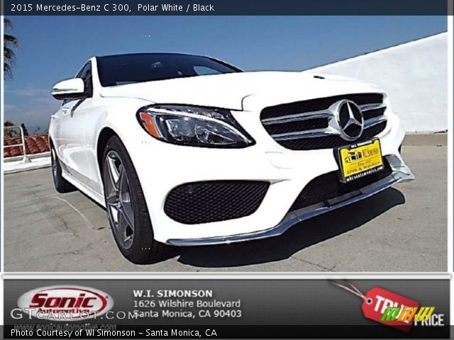 2015 Mercedes-Benz C 300 in Polar White