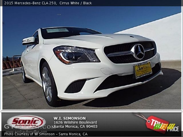 2015 Mercedes-Benz CLA 250 in Cirrus White