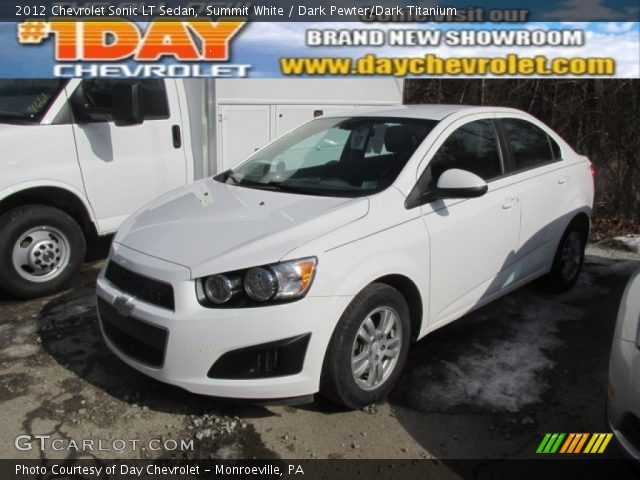 2012 Chevrolet Sonic LT Sedan in Summit White