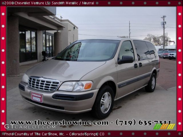2000 Chevrolet Venture LS in Sandrift Metallic